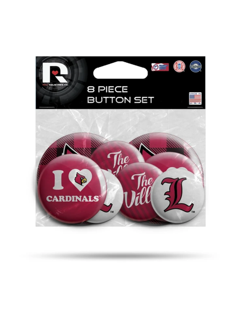 Rico Industries BUTTON SET, 8 PACK, UL