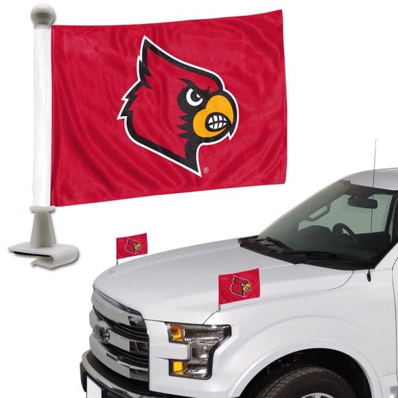 PROFILE CREW, LARGE LOGO, RED, UL - JD Becker's UK & UofL Superstore