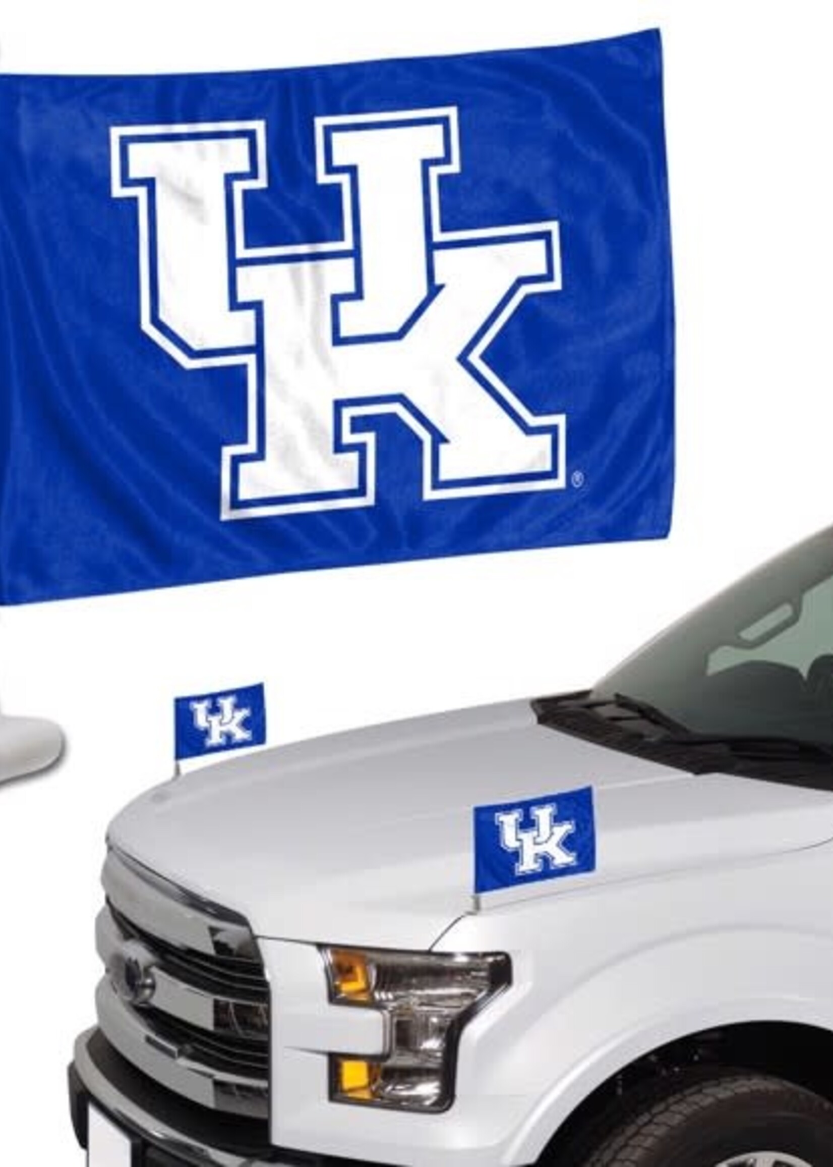 Fanmats FLAGS, AUTO, AMBASSADOR, 2 PACK, UK