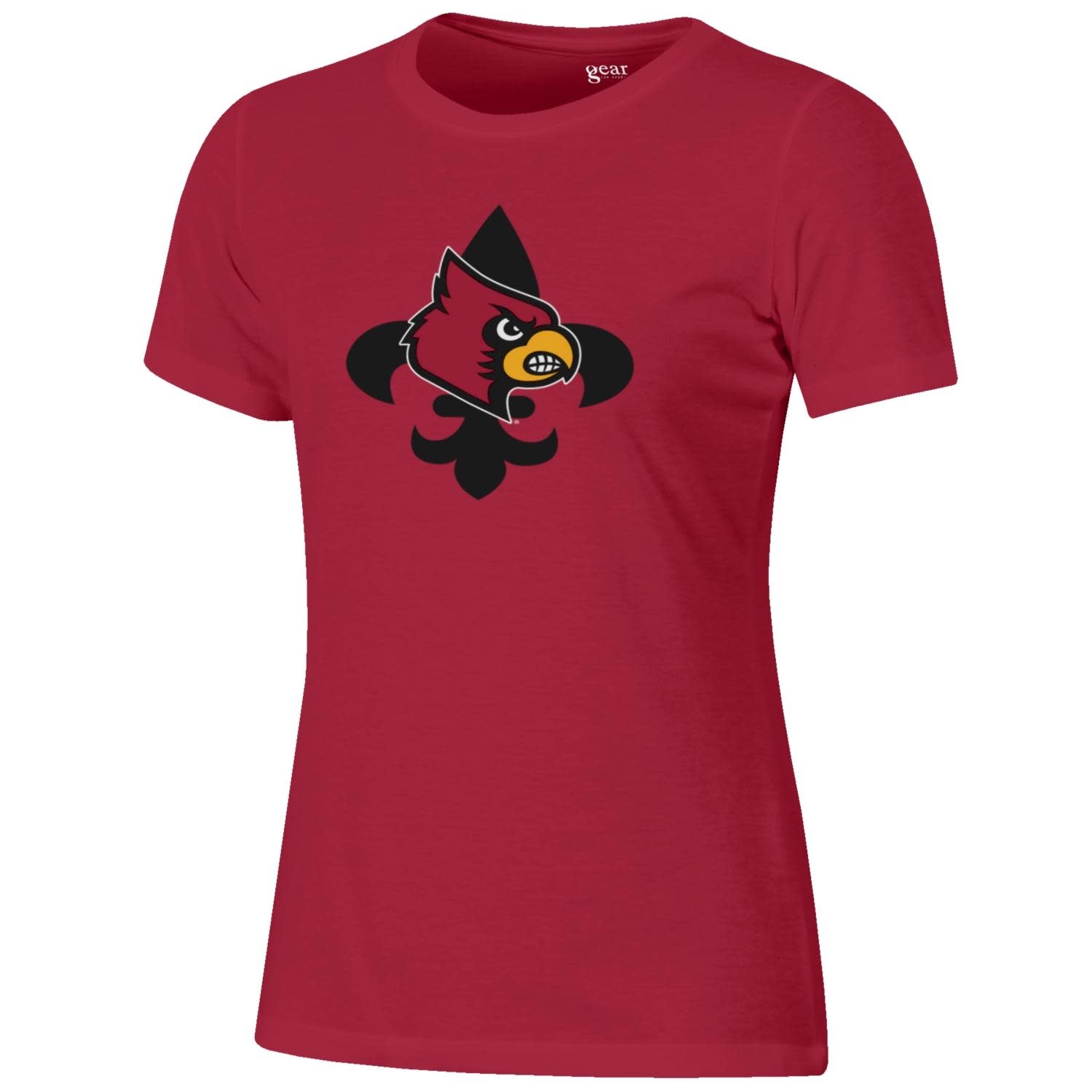 TEE, SS, BASEBALL, L , RED, UL - JD Becker's UK & UofL Superstore