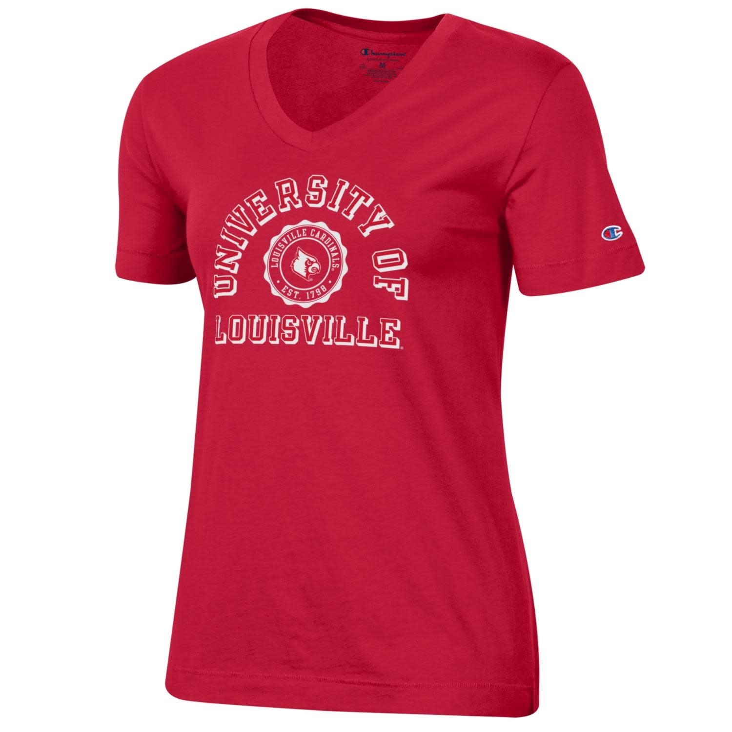 TEE, SS, LOGO, WHITE, UL - JD Becker's UK & UofL Superstore