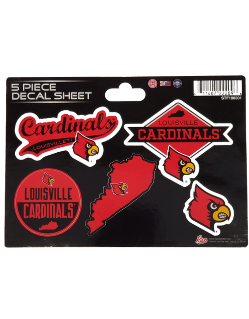 Louisville Cardinals Decal 