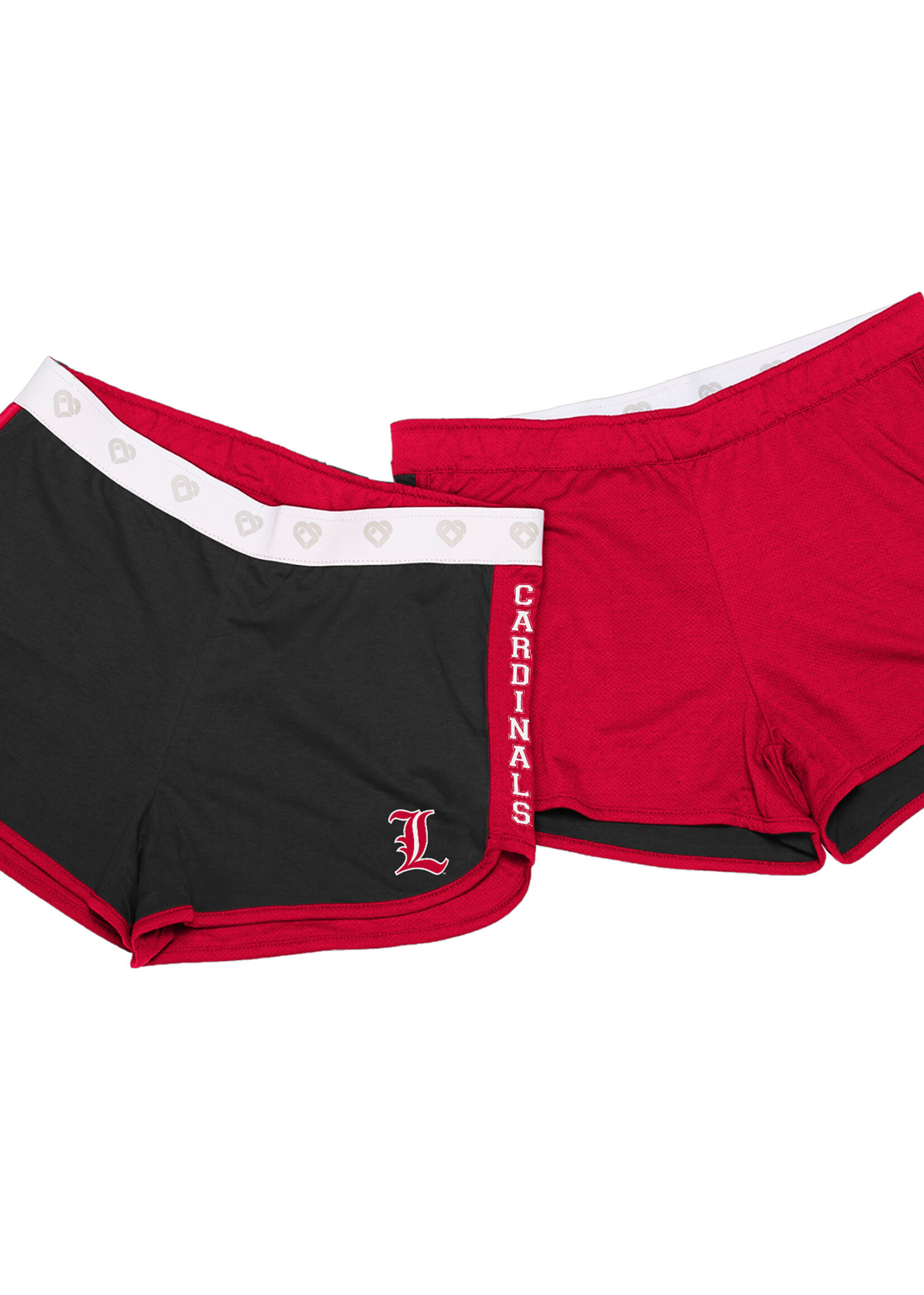 Colosseum Athletics SHORT, LADIES, REVERSIBLE, NICE WIG, RED, UL