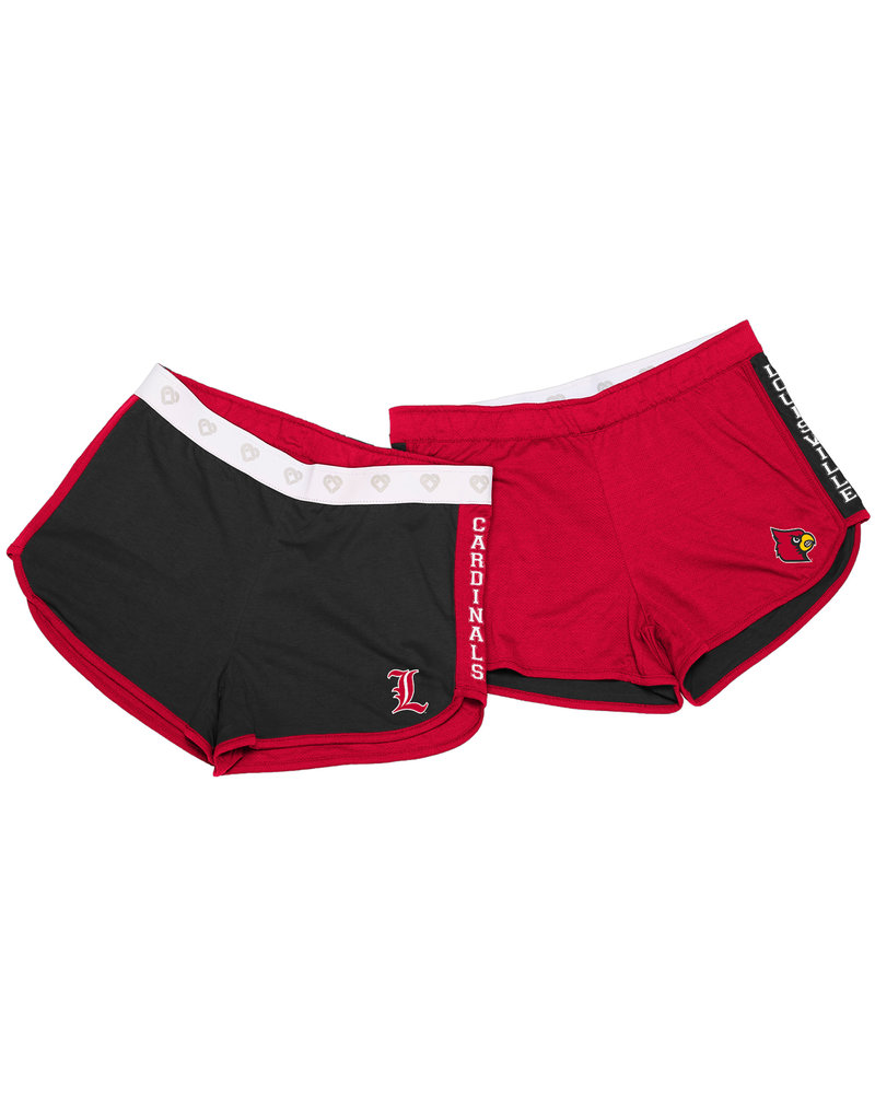 Men's Colosseum Red Louisville Cardinals Haller Shorts