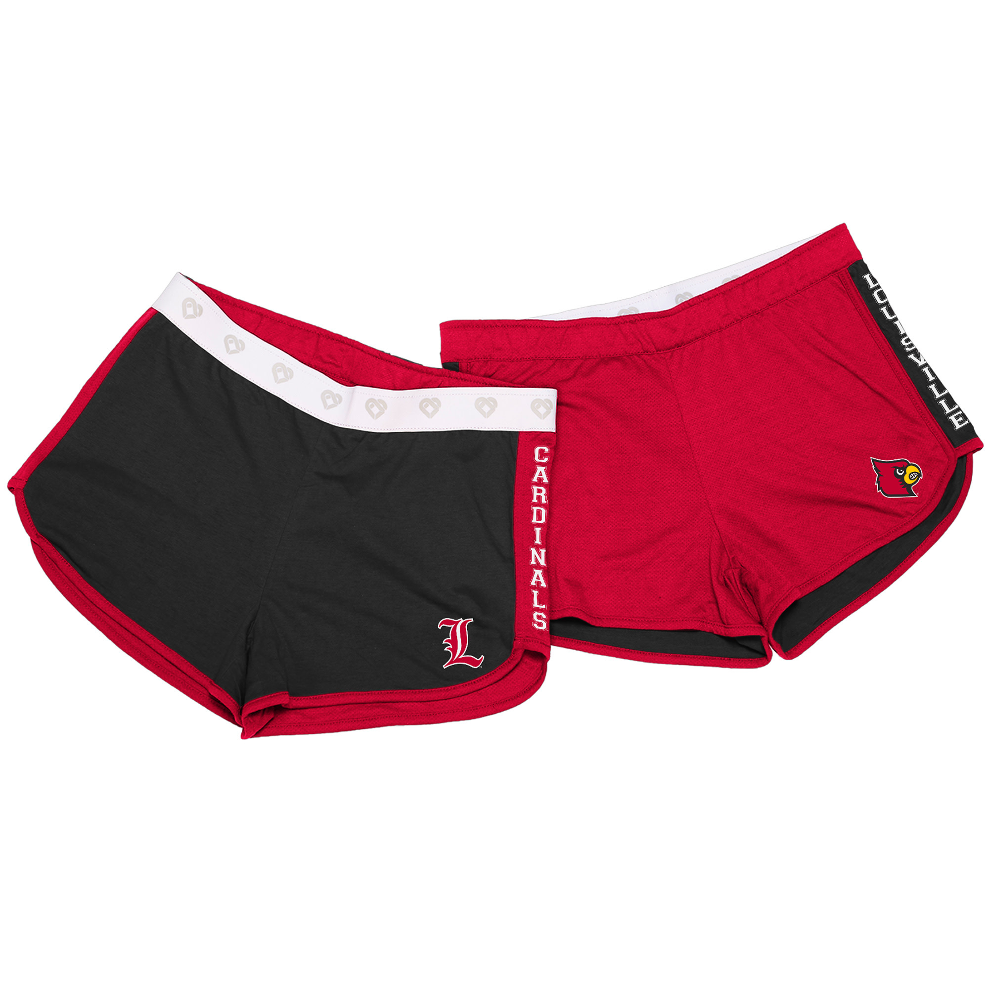 Louisville Cardinals Concepts Sport Quest Knit Jam Shorts - Red