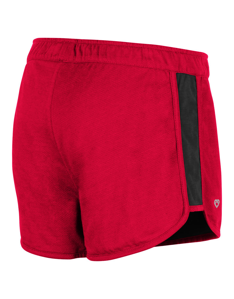 Men's LV Recycled Athletic Shorts White/Red – Lavish Vizionz