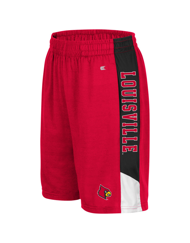 Youth Colosseum Red Louisville Cardinals Campus Pullover