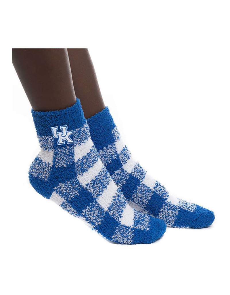 SOCKS, LADIES, BUFFALO PLAID, UK
