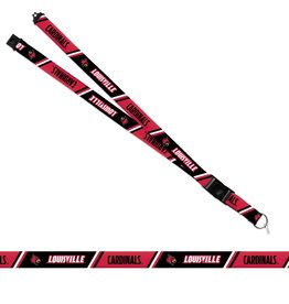 Rico Industries LANYARD, 1 IN WIDE, RED/BLACK, UL