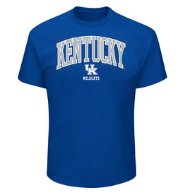 PROFILE TEE, SS, ARCHOVER LOGO, ROYAL, UK