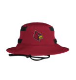 Louisville Cardinals adidas Safari Bucket Hat – White