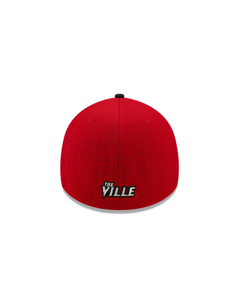 HAT, STRETCH, 2TRUSH, RED/BLK, UL - JD 