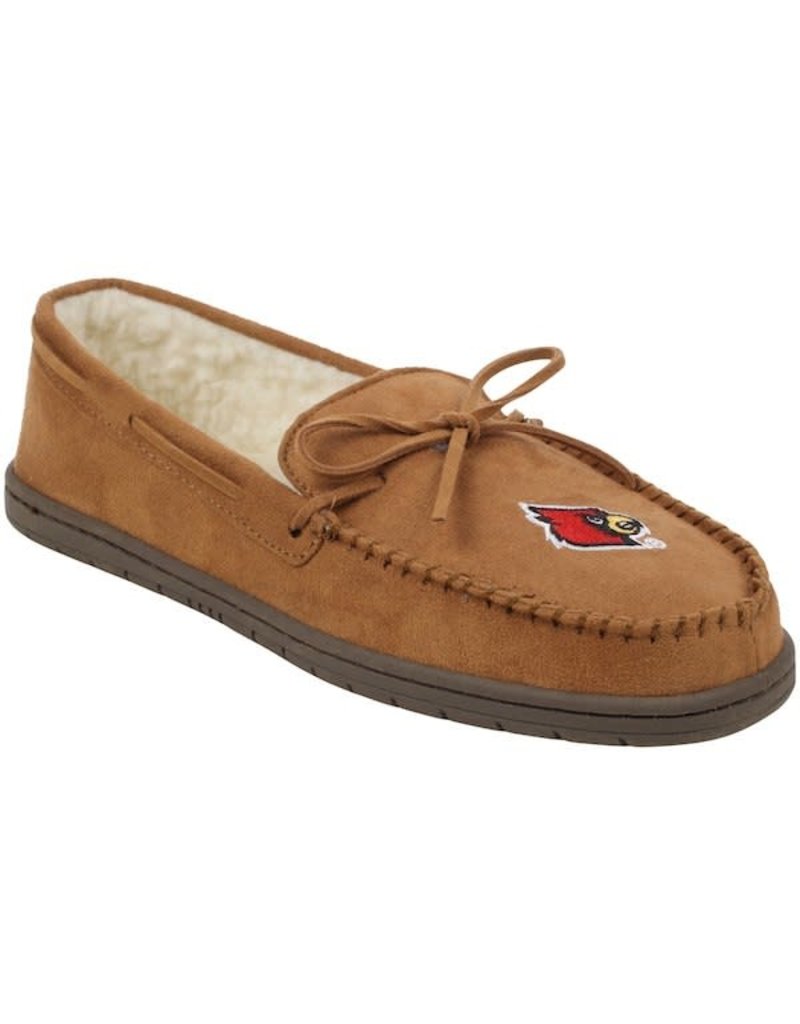 SLIPPERS, MOCCASIN, BROWN, UL - JD Becker's UK & UofL Superstore