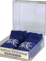 Creative Knitwear BOOTIES, INFANT, ROYAL, UK