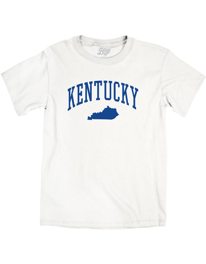 BLUE 84 TEE, SS, ARCH, STATE, WHITE, UK