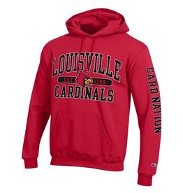Champion Products HOODY, CARD NATION, RED, UL