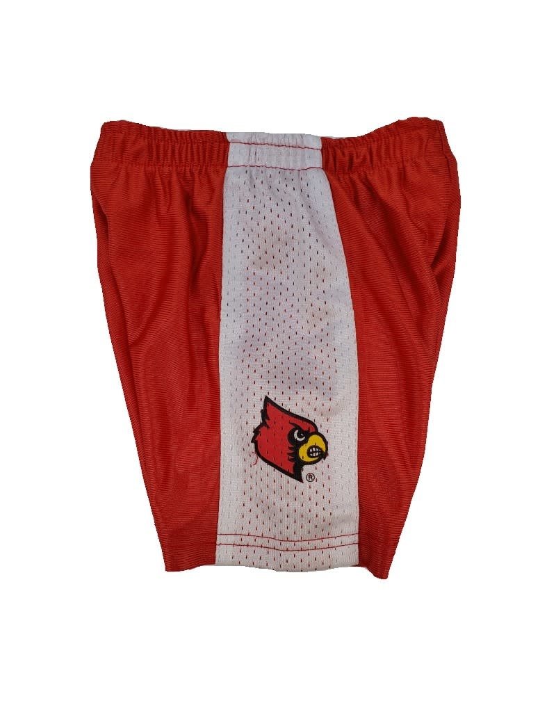 In-Zone Louisville Cardinals Basketball Shorts - Youth, Size: XL, Red