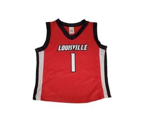 Women's Red Louisville Cardinals Spirit Jersey Oversized T-Shirt