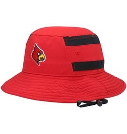 adidas Men's Louisville Cardinals Cardinal Red Performance Structured  Adjustable Hat