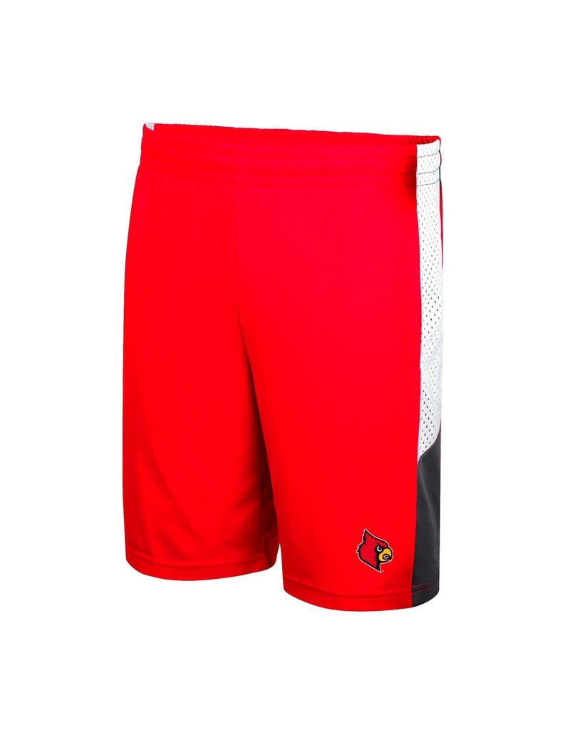 Men's Colosseum Red Louisville Cardinals Very Thorough Shorts