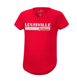 Colosseum Athletics TEE, YOUTH, GIRLS, SS, DELORES, RED, UL