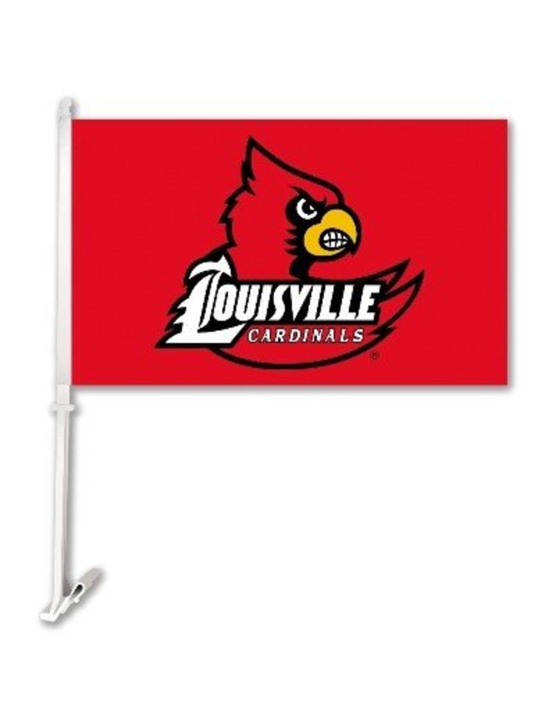 BSI Products CAR FLAG, WING LOGO, RED, UL