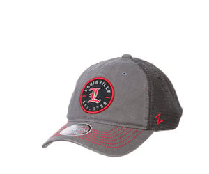 Louisville DHS Black Fitted Hat by Zephyr