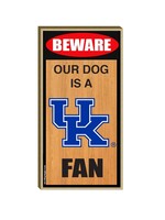 ALL STAR DOGS SIGN, WOOD, OUR DOG, 5 x 10 IN, UK