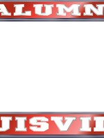 Craftique LICENSE FRAME, ALUMNI BOLD, RED, UL