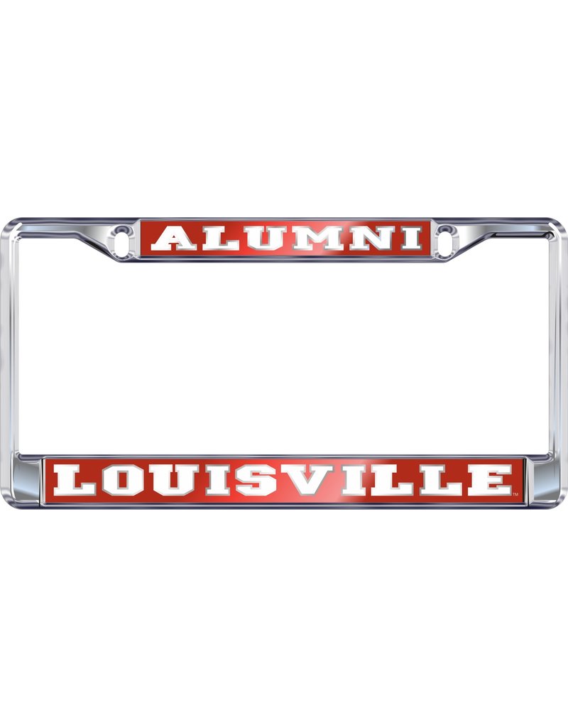 Craftique LICENSE FRAME, ALUMNI BOLD, RED, UL