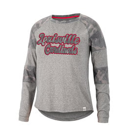 TEE, YOUTH, GIRLS, LS, HOODED, GALOOKS, RED, UL - JD Becker's UK & UofL  Superstore