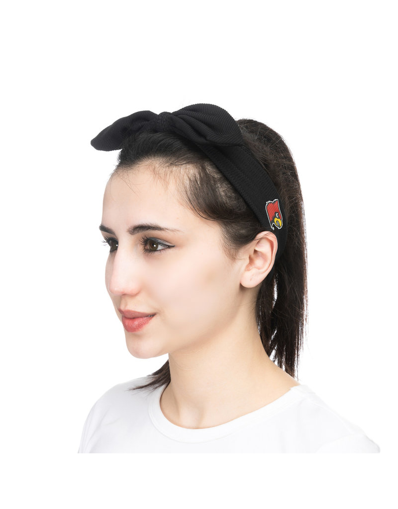 HEADBAND, LADIES, KNOT,BLK,UL