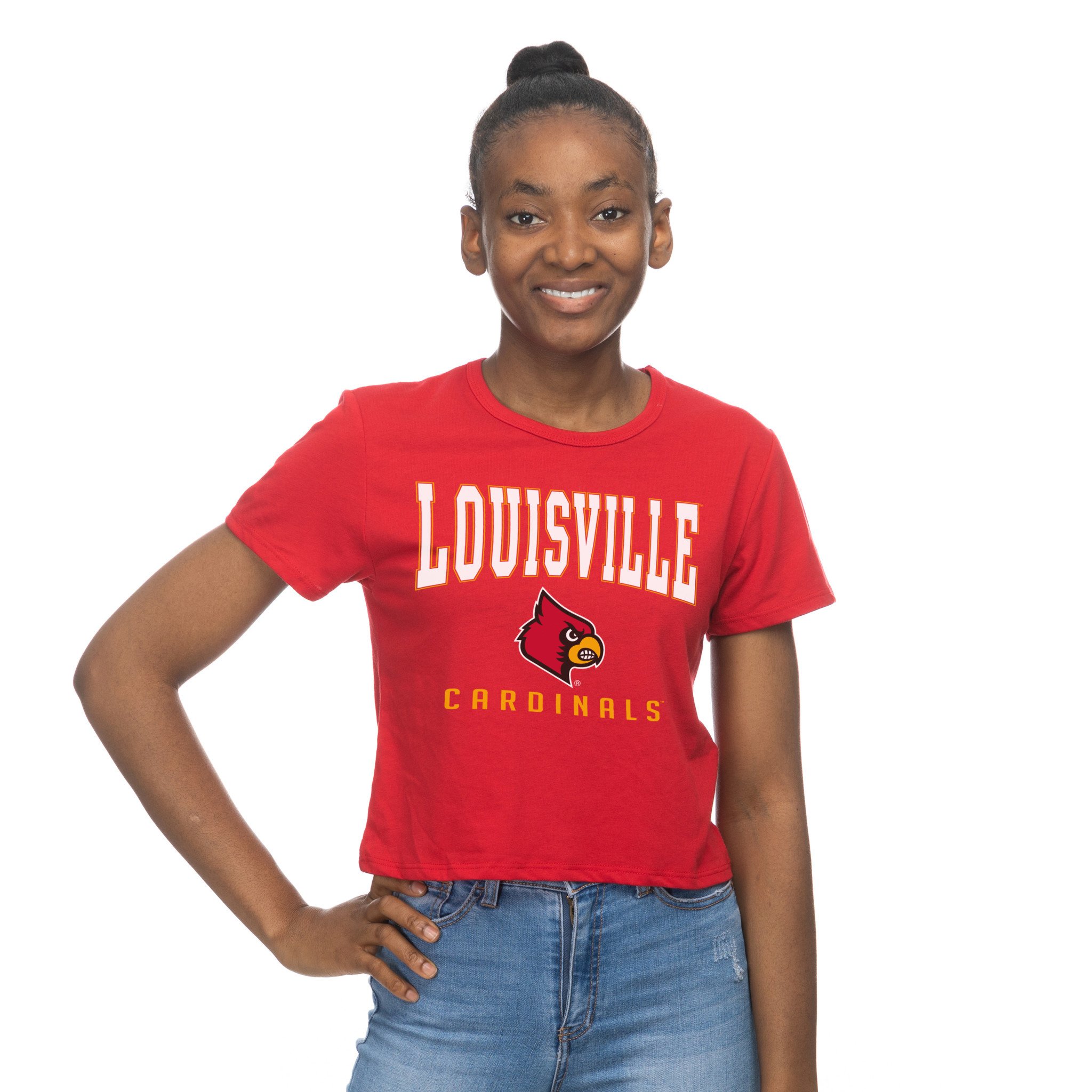 Ladies Louisville Crew Sweatshirt, Louisville Cardinals Crewnecks