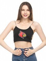 TANK, LADIES, CROP SKINNY, BLK, UL