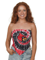 TOP, TIE BACK, SPIRAL, RED, UL