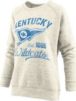 Pressbox CREW, LADIES, KNOBI FLEECE, IVORY,UK