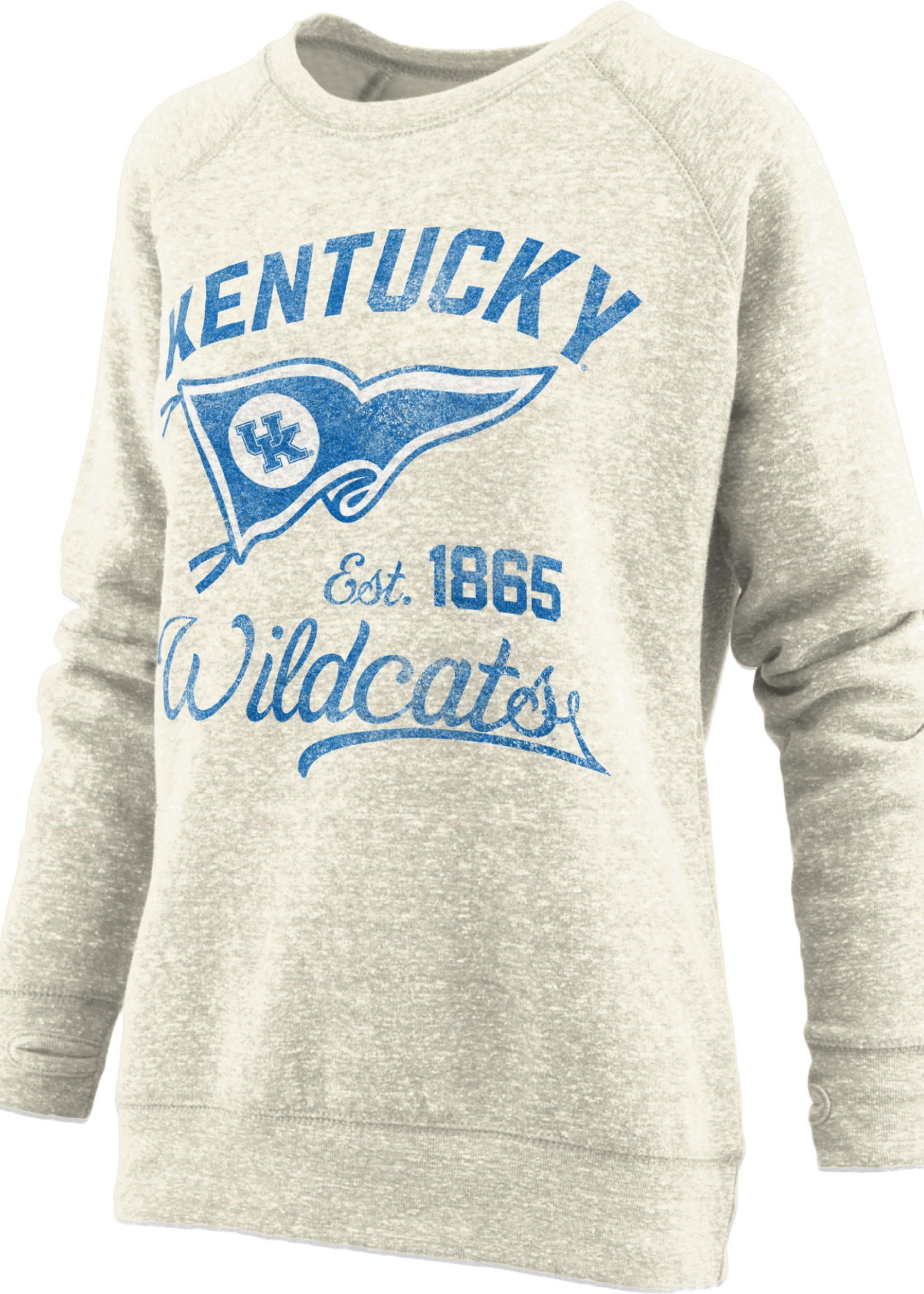 Pressbox CREW, LADIES, KNOBI FLEECE, IVORY,UK