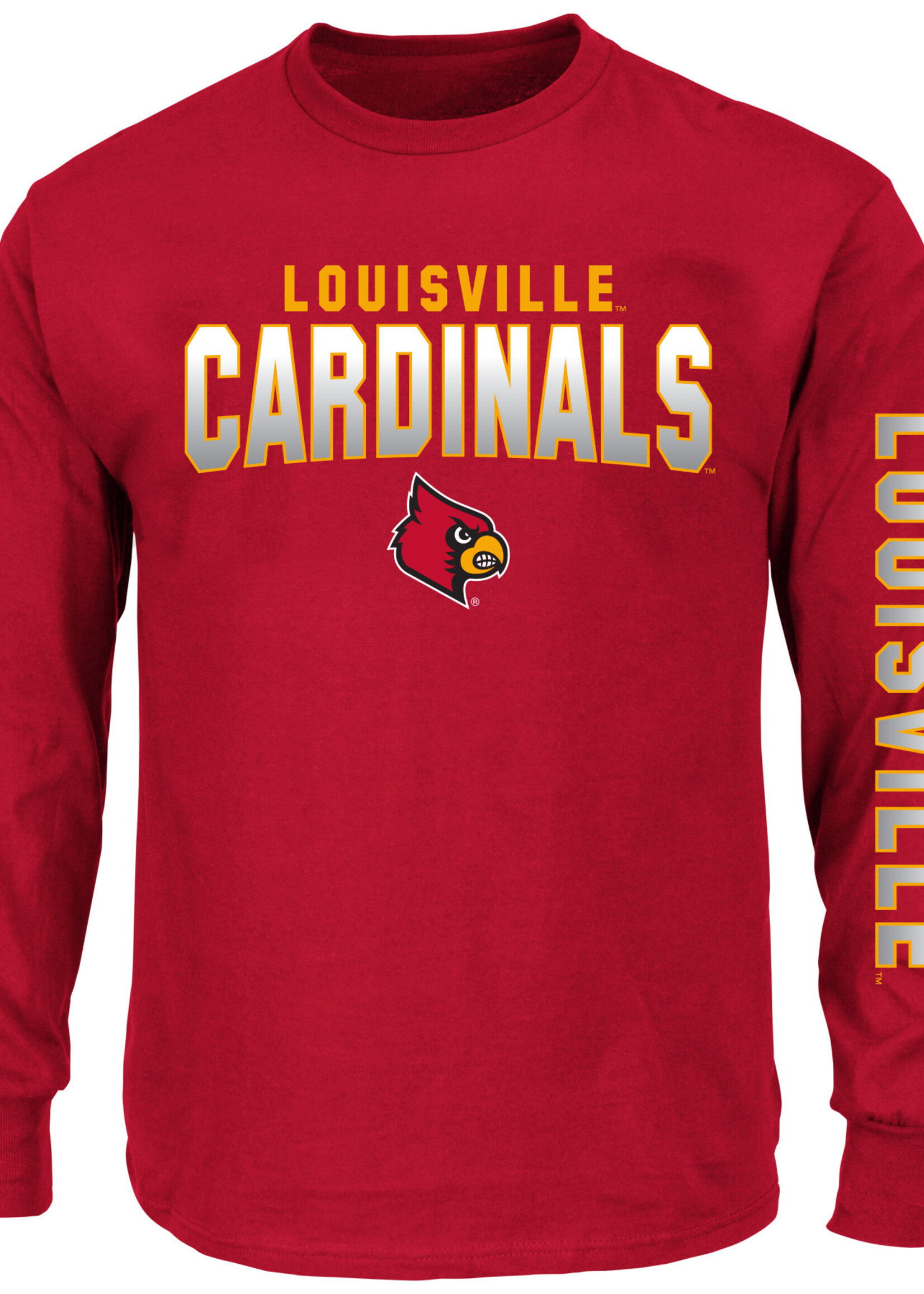 PROFILE TEE, LS, ANYONE GAME, RED, UL