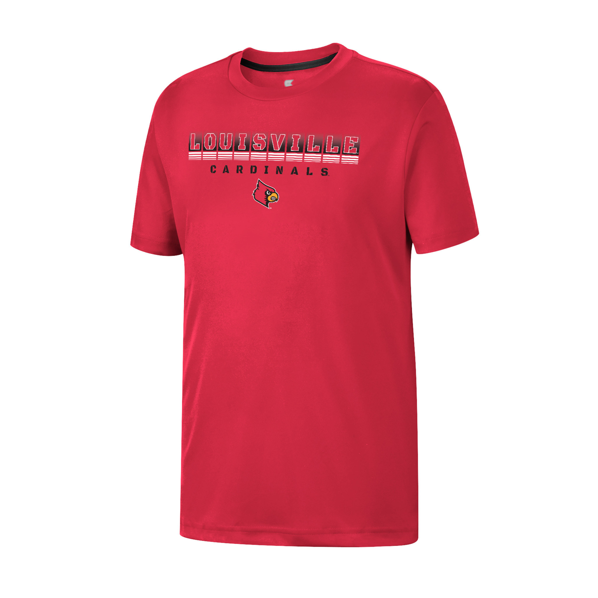 TEE, YOUTH, LS, ROOF TOPS, RED, UL - JD Becker's UK & UofL Superstore