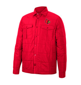 Colosseum Athletics JACKET, QUILTED, DETONATE, RED, UL