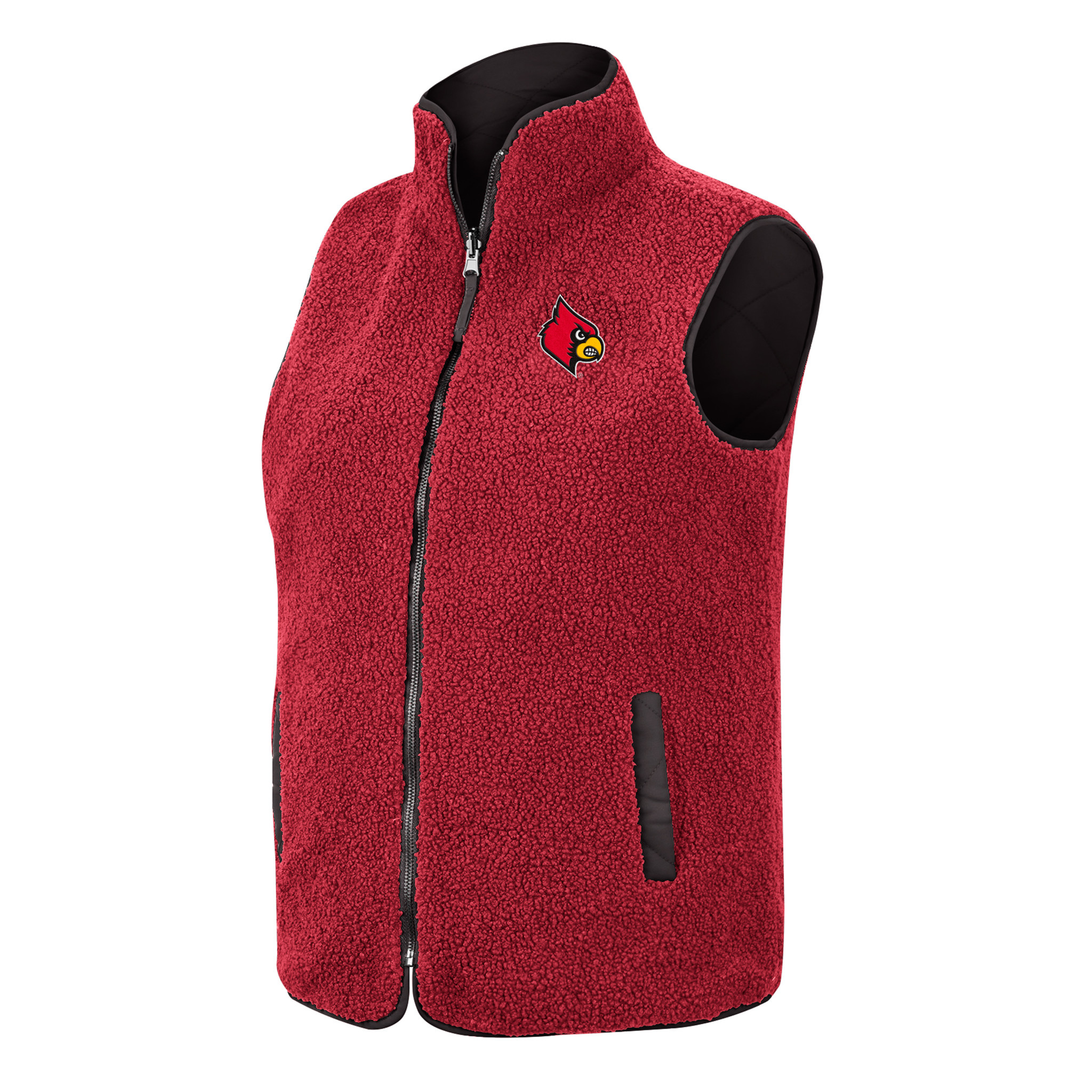 louisville cardinals puffer vest