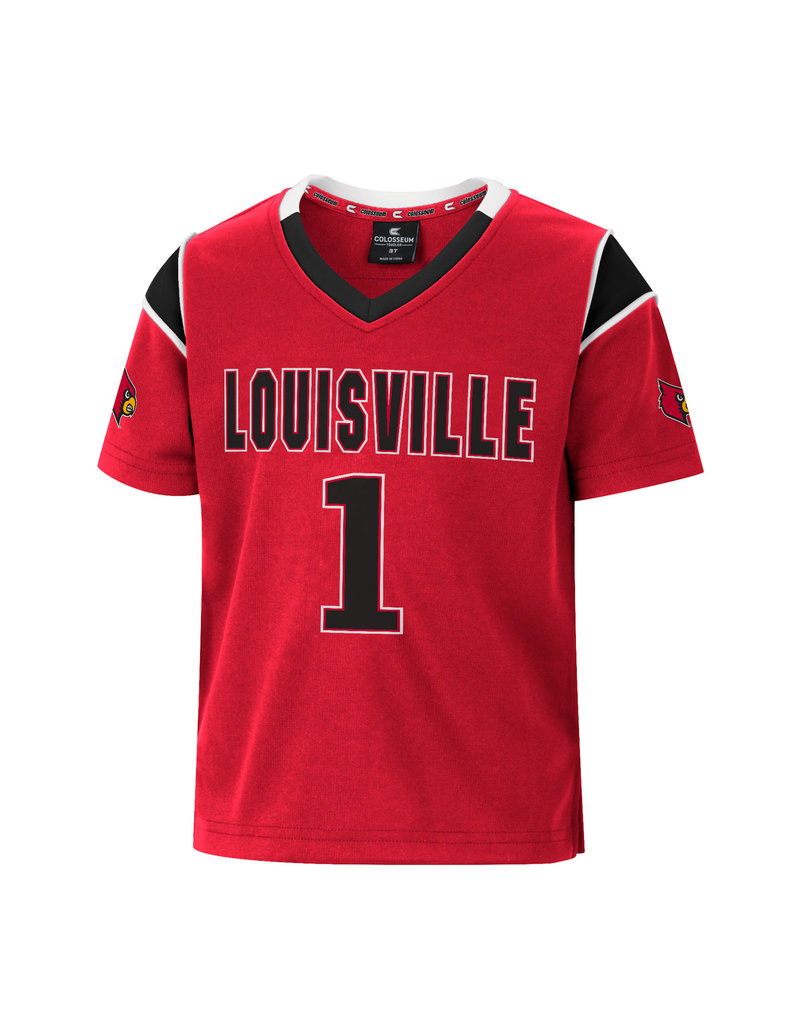 JERSEY, YOUTH, FOOTBALL, RED, UL - JD Becker's UK & UofL Superstore