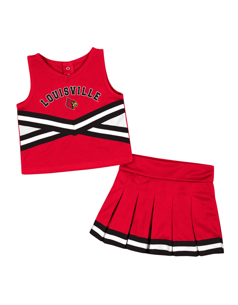 Colosseum Athletics SET, TODDLER, CHEER, RED/BLK, UL