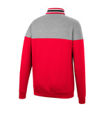 Colosseum Athletics PULLOVER, 1/4 ZIP, BE THE BALL, RED, UL