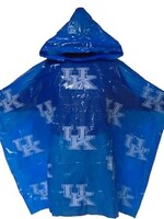 RAIN PONCHO, LOGO, ROYAL, UK