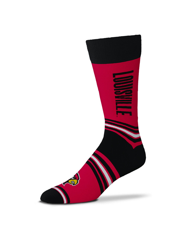 Bare Feet SOCKS, GO TEAM, STRIPED, OSFM, UL