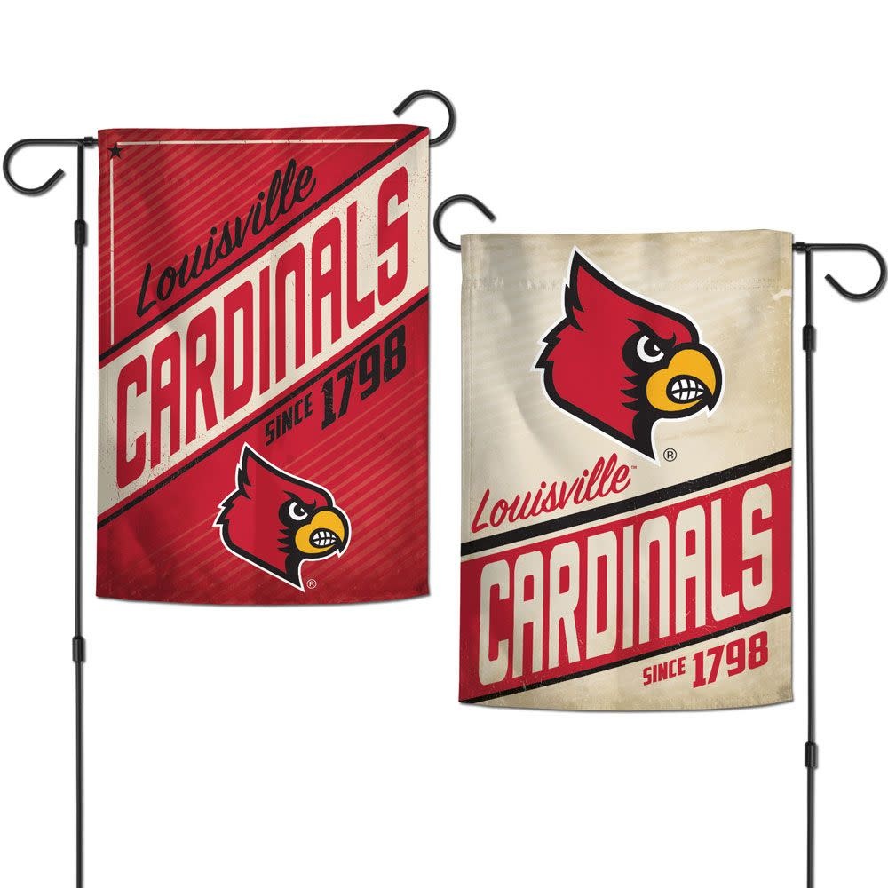 Louisville Cardinals Retro Logo Banner Sign