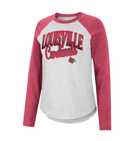 TEE, LADIES, LS, ISN'T SHE LOVELY, RED, UL - JD Becker's UK & UofL