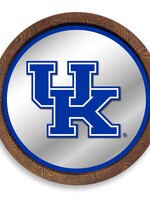 THE FAN-BRAND SIGN, WALL, FAUX BARREL, MIRROR, UK