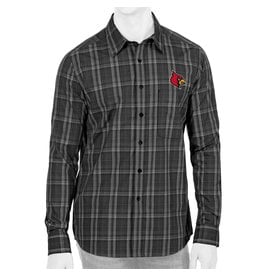 Louisville Performance Dress Shirt, Windowpane in 2023